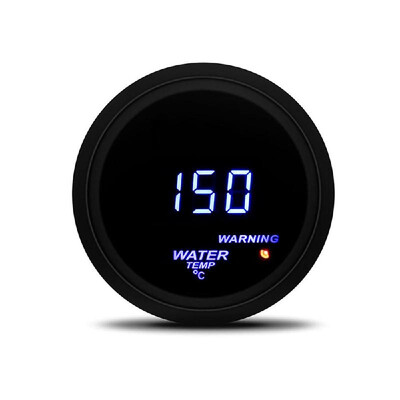 

52mm Car Digital Blue LED Light Display Water Temperature Gauge with Sensor Water Temperature Monitor