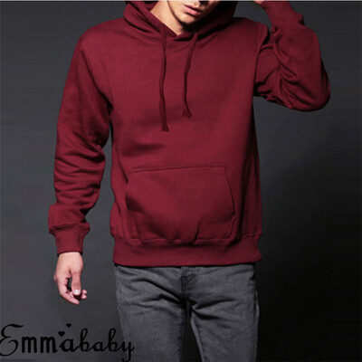 

SUNSIOM Mens Winter Slim Hoodie Warm Hooded Sweatshirt Coat Jacket Outwear Sweater