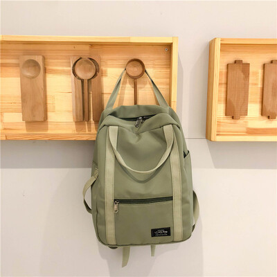

Insfeng schoolbag female Korean version of senior high school students simple middle school students junior high school computer b