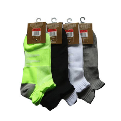

4 Pairs Spring Summer Men Socks Adults Ankle Low Nylon Socks Short Mesh Breathable Male Sports Hosiery