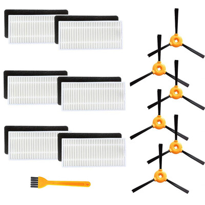 

Filters Sponges Side Brushes Sweeper Kit Fit For Ecovacs DEEBOT N79 N79S Parts