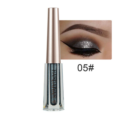 

12 Colors Glitter Liquid Eyeshadow Long Lasting Shimmers Eye Makeup Highlighter