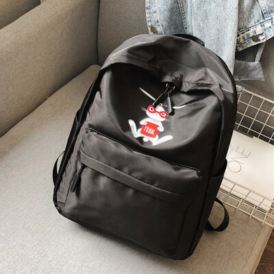 

Tailored Female Bag Student Backpack Large Capacity Simple Small Fresh Shoulder Backpack