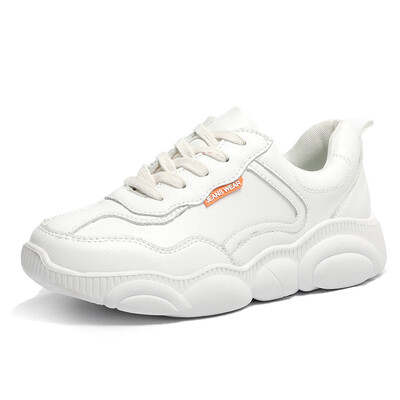 

Sports shoe female spring student Korean version ulzzang 100 match wisdom smoked super fire father shoes