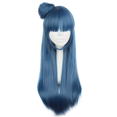 

75CM Long Straight Wigs Cosplay for Sunshine Aqours Tsushima Yoshiko Figure