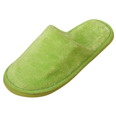 

Rose Women Warm Home Plush Soft Slippers Indoors Anti-slip Winter Floor Bedroom Shoes