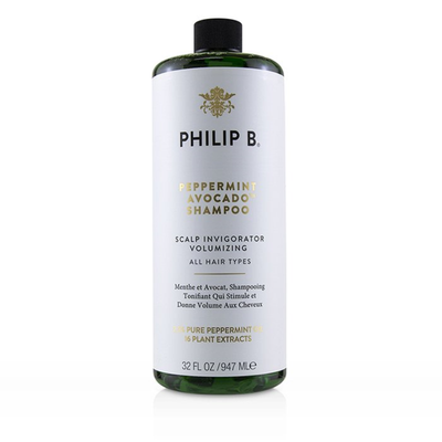 

PHILIP B - Peppermint Avocado Shampoo Scalp Invigorator Volumizing - All Hair Types 947ml32oz