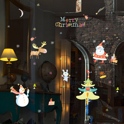 

〖Follure〗Vinyl Removable 3D Wall Sticker Christmas Tree Decals For Christmas Wall Decal