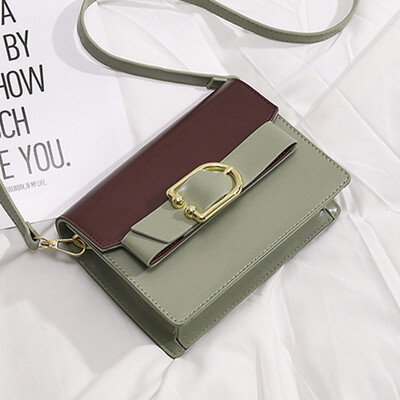 

North bag on the new small bag women 2019 new Joker color womens small square bag summer minimalist fashion messenger bag