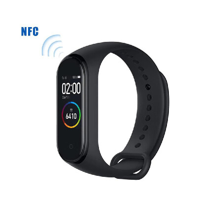 

Xiaomi Mi Band 4 Intelligent Bracelets NFC Version Black AMOLED Color Screen Wristband BT 50 135 mAh Battery Fitness Tracker Smar