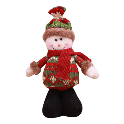 

〖Follure〗Christmas Standing Decoration Doll Santa Claus Snowman Deer Table Tree Ornament