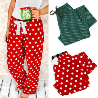 

2Color Women Mens Ladies Designer Pyjama Bottoms Lounge Pants Trousers Night PJS