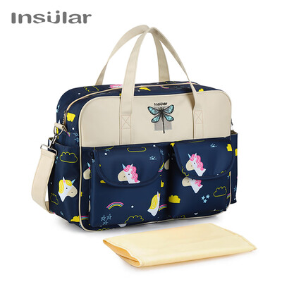 

Baby Diaper Bag Shoulder Bag Handbag Large Capacity Mummy Nappy Nursing Bag Tote Bags Travelling Storage Bag for Baby Care