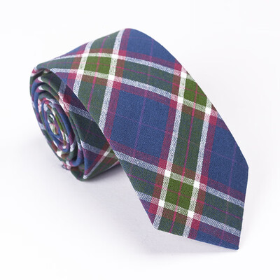 

Mens cotton striped plaid tie 51 cotton tie European&American casual tie cross-border wholesale one generation