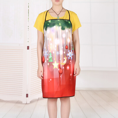 

Toponeto Christmas Decoration Waterproof Apron Christmas Dinner Party Apron