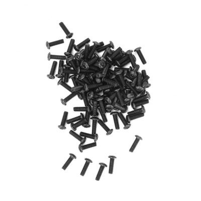 

Greensen 100pcs M310 Hex Socket Round Head Grade 109 Carbon Steel Screw Bolt Set