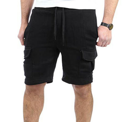

Mens Summer Breathable Pocket Shorts Mens Gym Sports Running Casual Short Pants