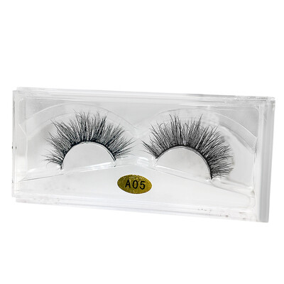 

〖Follure〗3D Natural Multi Layer Thick Cross Eye Lashes False Eyelashes A05