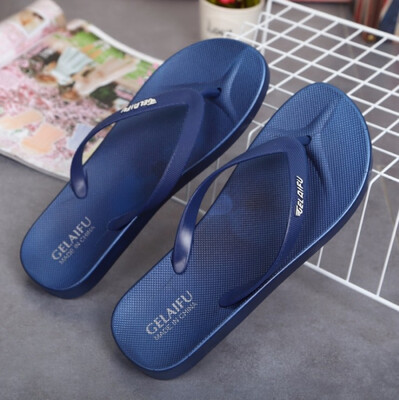 

New indoor shoes female summer couples slip flip-flops fashion minimalist out slippers men