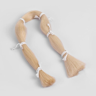 

250g High-quality Horsehair Violin Bow Hair Natural White Color About 80cm Long