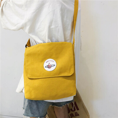 

Panya Sailing Canvas Bag Woman Slant Bag Chic Port Wind&Han Edition One Shoulder Bag Baitasen Former Residence Uzzang
