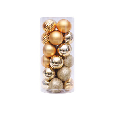

24Pcs Christmas Tree Balls Hanger Baubles Xmas Tree Hanging Ornament Gifts Decor