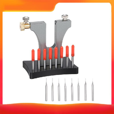 

Broken Screw Removal Tool Watchmaker Repair Tool Stripped Screw Remover Damaged Screw Extractor with 8 Pins for Watch