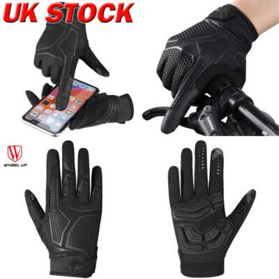 

UK Bike Gloves Full Finger Touchscreen Men Women Gloves Breathable Mittens