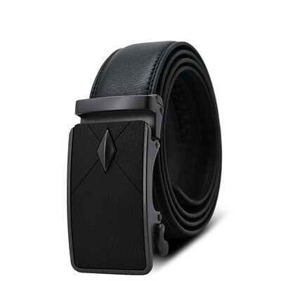 

Men Top Quality Genuine Luxury Leather Belts for Men Strap Male Metal Automatic Buckle designer belts men high quality H369