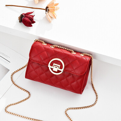 

Ladies bag 2019 new womens bag PU leather shoulder bag ladies bag Messenger bag summer tide