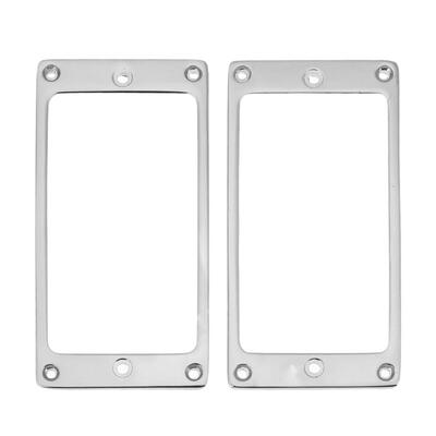 

2pcs Flat Neck Electric Guitar Humbucker Pickup Frame Mounting Ring
