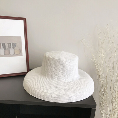 

Retro Hepburn Hat Sun Hat Sun Beach Hat Beach Hat Women Summer Hat Hat Tide