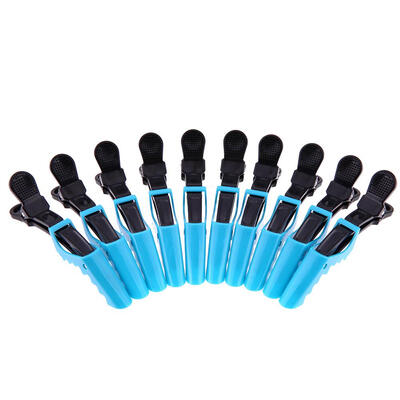 

10pcs Double Colors Hairpins Salons Duckbill Partition Clip Hair Care Tool