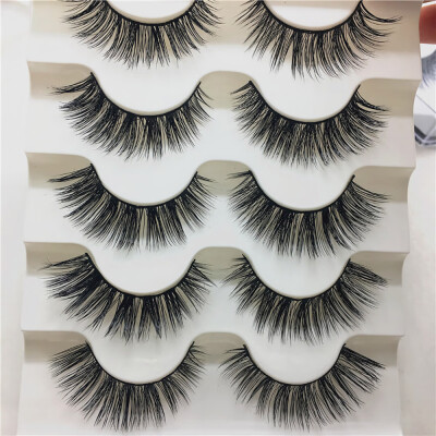 

〖Follure〗1 Box Luxury 3D False Lashes Fluffy Strip Eyelashes Long Natural Party