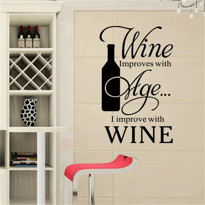 

〖Follure〗Easy Stickers Vinyl Wall Stickers Kitchen Utensils Cutlery Wine