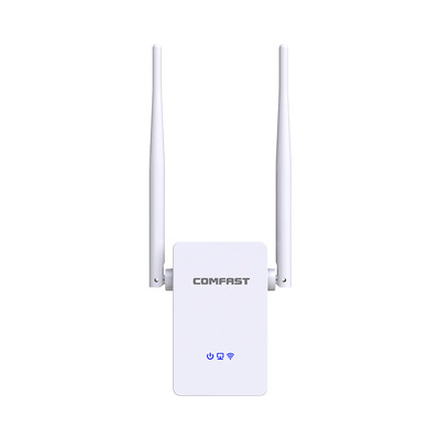 

COMFAST Dual Band WiFi Extender 1200Mbps Wireless Repeater WiFi Router AP Mode 2 High-gain Antennas