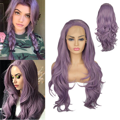 

〖Follure〗Curly Long Wavy Party Cosplay Synthetic Wig Lace Wigs Women Hair Lace Front
