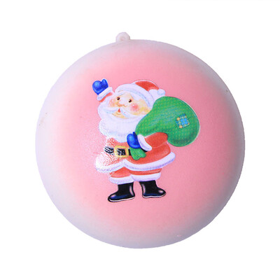 

Gotoamei Christmas Santa Claus Bread Slow Rising Scented Relieve Stress Toy Key Pendant