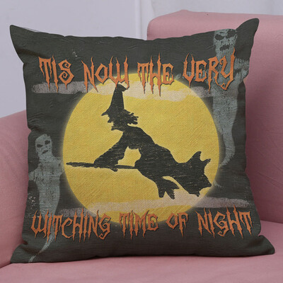 

〖Follure〗Happy Halloween Linen Throw Pillow Case Cushion Cover Home Sofa Decor New A