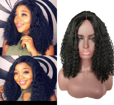 

〖Follure〗Womens Fashion Wig Black Synthetic Hairshort Wigs hair Wave Wig