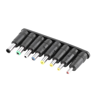 

Universal 8 in 1 PC AC DC Power Charger Adapter Socket Plug Connector Tips