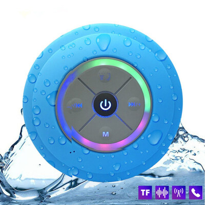 

WH Q9 Wireless Bluetooth Portable Subwoofer Waterproof Speaker Car Handsfree Call Music Suction Mic For Iphone phone xiaomi