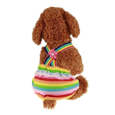 

Pet Sanitary Physiological Pants Dog Diaper Washable Female Dog Shorts Panties SML