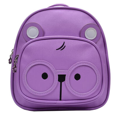 

Cute Cartoon Kids Pupils PU Backpacks Waterproof Zipper Travel Shoulder Bag