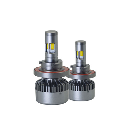 

2Pcspair V10 4 Sides Lighting CSP Chips H13 Car Headlights Auto Fog Lighting Replacement Bulbs 6000K