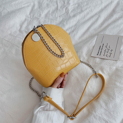 

Summer crocodile handbags female 2019 new wave Korean version of the wild single shoulder slung fashion portable shell bag