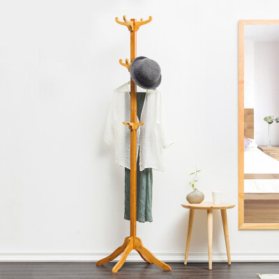 

Siaonvr Standing Entryway Coat Rack Coat Tree Hat Hanger Holder 12 Hooks Hanging Clothes