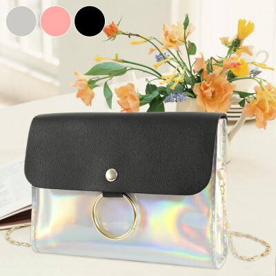 

Fashion Womens Transparent Crossbody Bag Teenage Girl Shoulder Bags