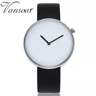 

Vansvar New Arrival Dropshipping Leather Wristwatches Fashion Womens Watch Quartz Luxury Femeal Clock Watch Reloj Mujer 533