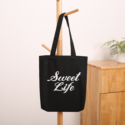

Canvas bag female canvas single shoulder ins Korean version student canvas bag